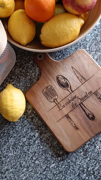 Tábua de Madeira Personalizada
