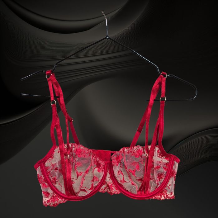 Biustonosz Hunkemoller Private Collection 75C czerwony
