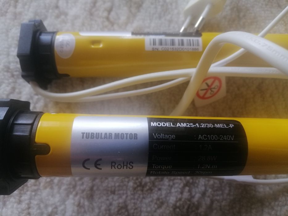 TUBULAR Motor  Нові.