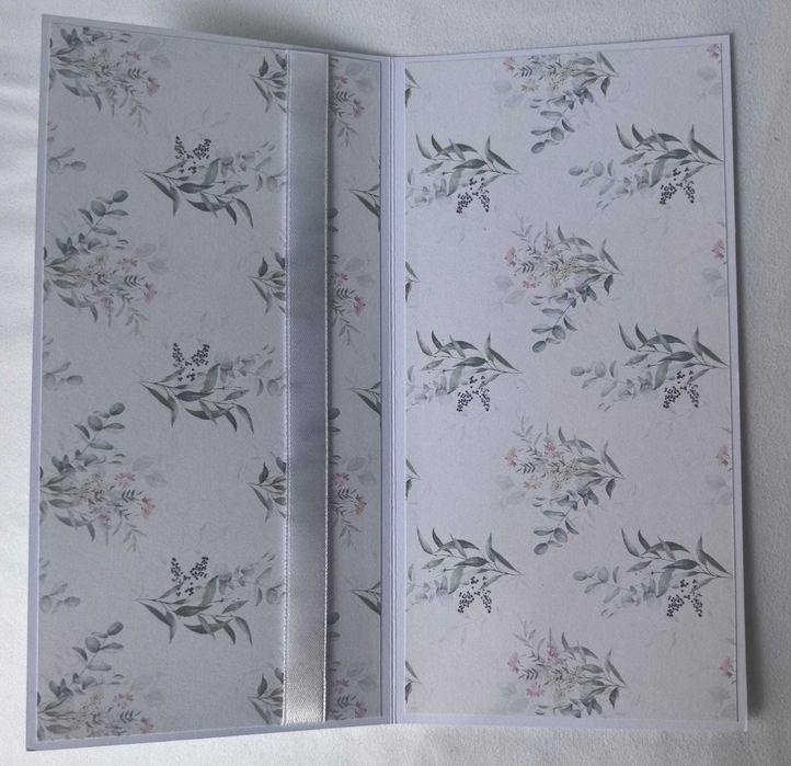 Kartka okolicznościowa handmade DL z pudełkiem prezent