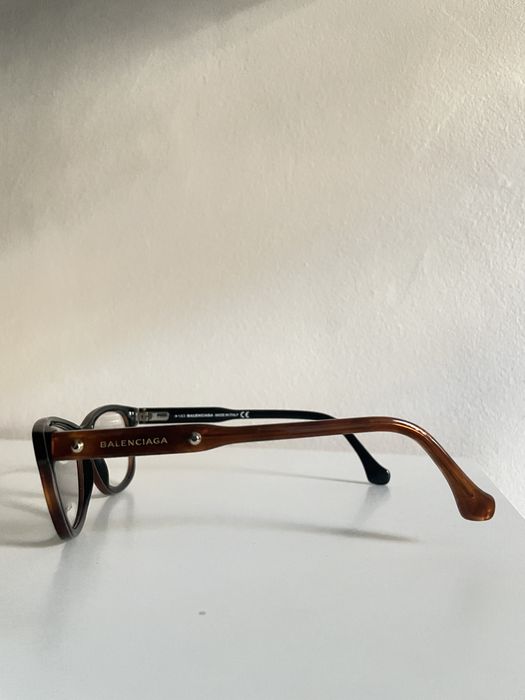 Balenciaga Oryginalne Okulary Zerówki w Panterke Oprawki Okazja!