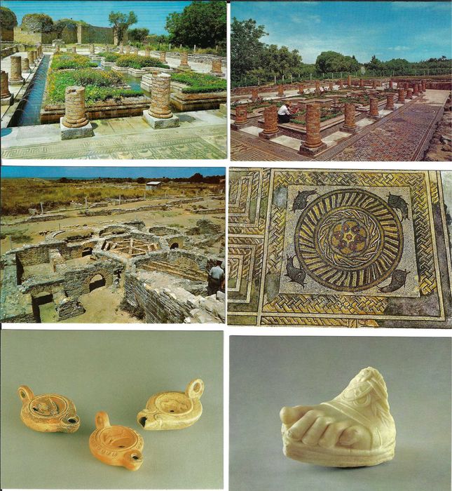 Conímbriga - 17 Postais não Escritos