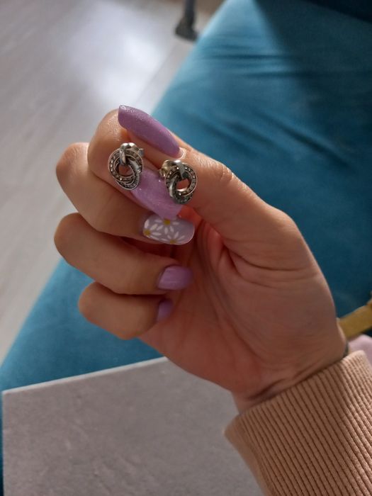 Kolczyki srebrne proba 925