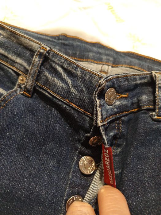Dsquared2 nowe stretch jeans męskie