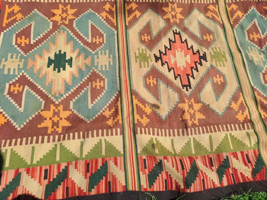 Kilim lata 30 tkany ŕecznie