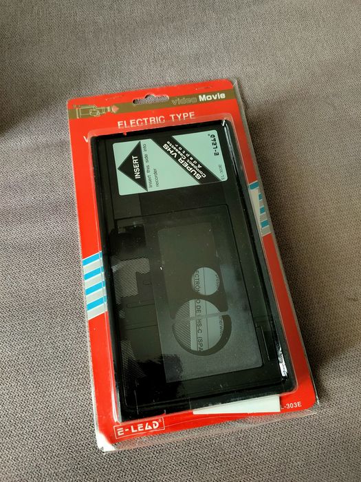 Adaptador VHS-C Novo, presente surpresa ideal