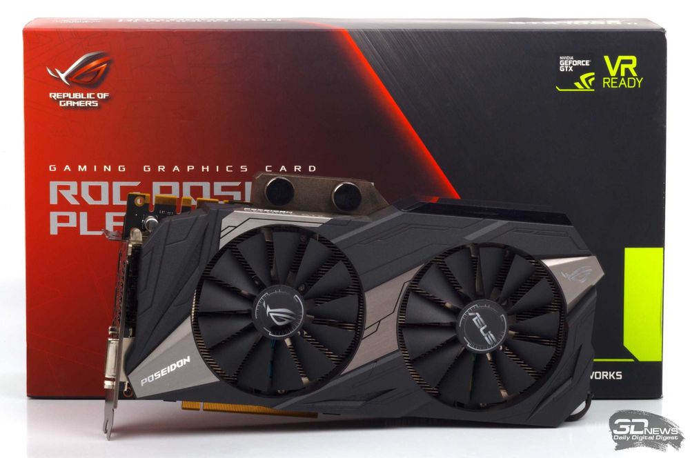 Asus 1080 TI Poseison ROG mocarna