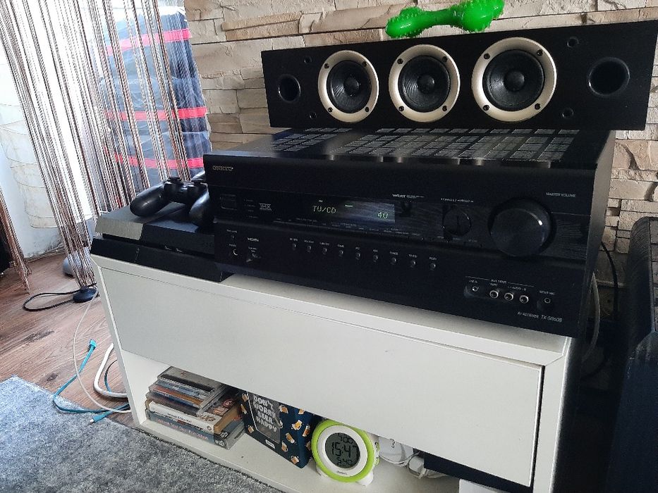 Kino domowe Onkyo TX-SR608 kolumny Grandhigh 2000