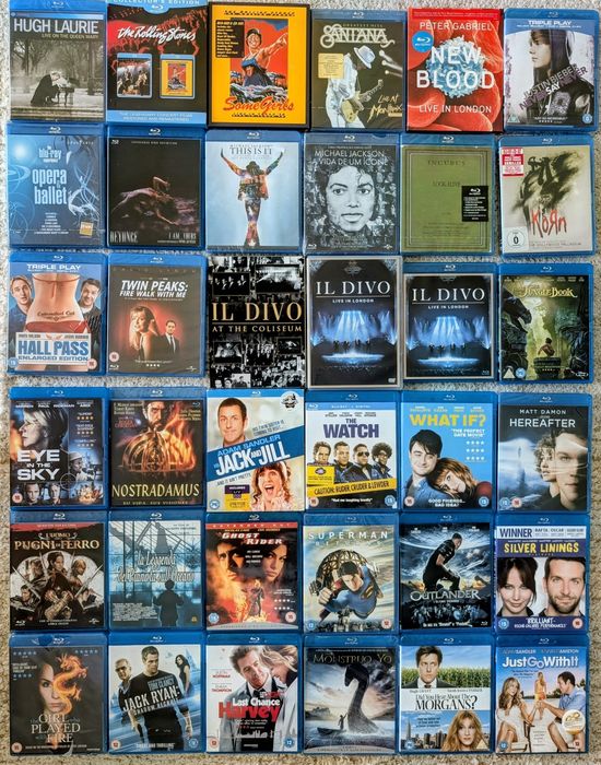 Blu-rays de Coleção – Títulos Raros (ver 8 fotos)