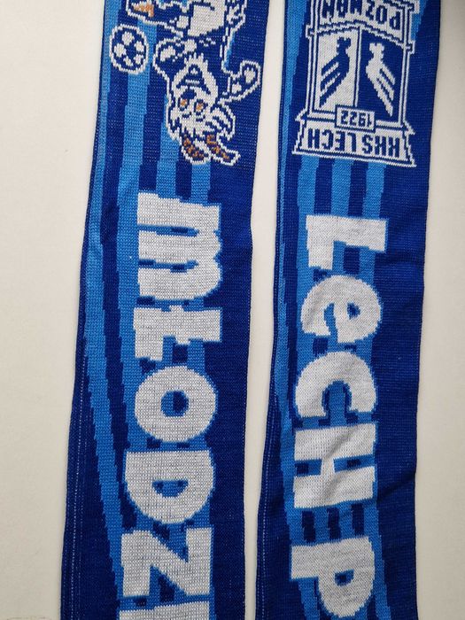 Szalik dziecięcy Lech Poznań ,, Młodzi Wierni,,