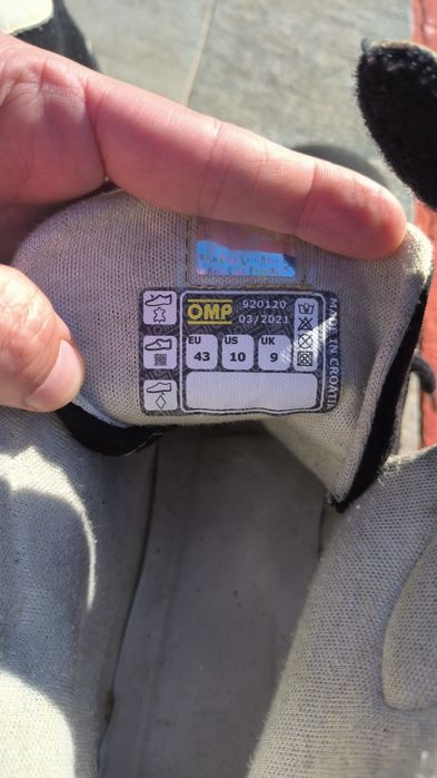 OMP Botas piloto co-piloto FIA 43