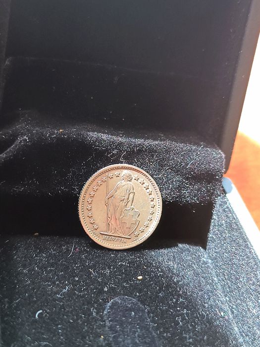 Moeda Swiss Franc 1969