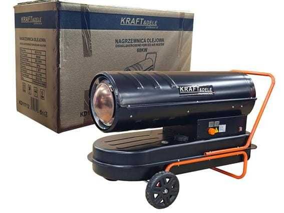 Nagrzewnica olejowa spalinowa 60kw z termostatem regulacja LCD