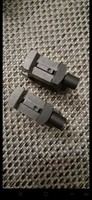 Кільця для оптики .Rusan. Швидкоз'ємні . 30мм.