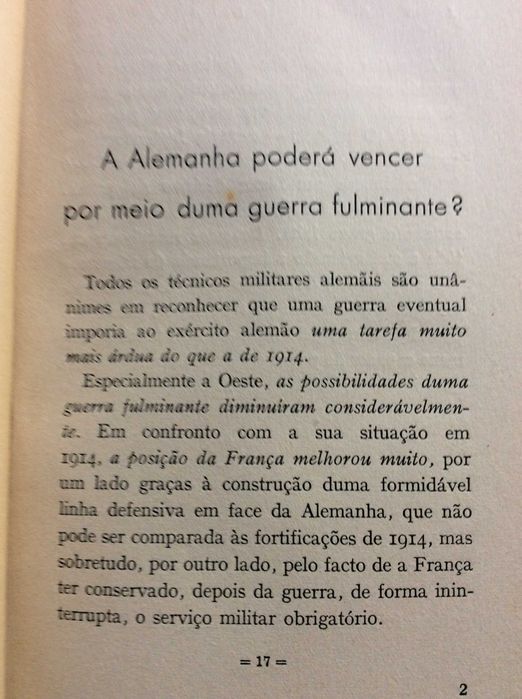 A  Alemanha não pode ganhar a guerra / Ivan Lajos, 1940