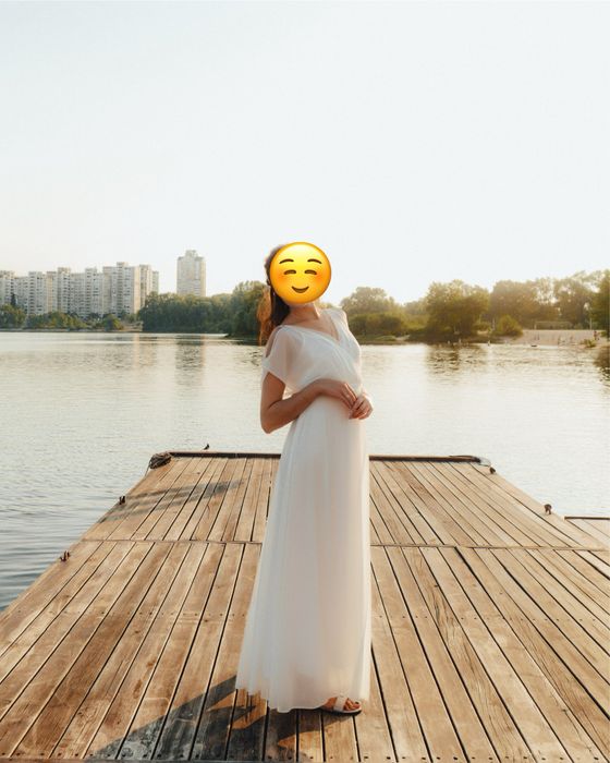 Весільна сукня в пол