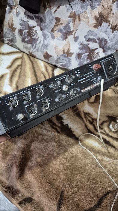 Музичний посилювач звуку СССР