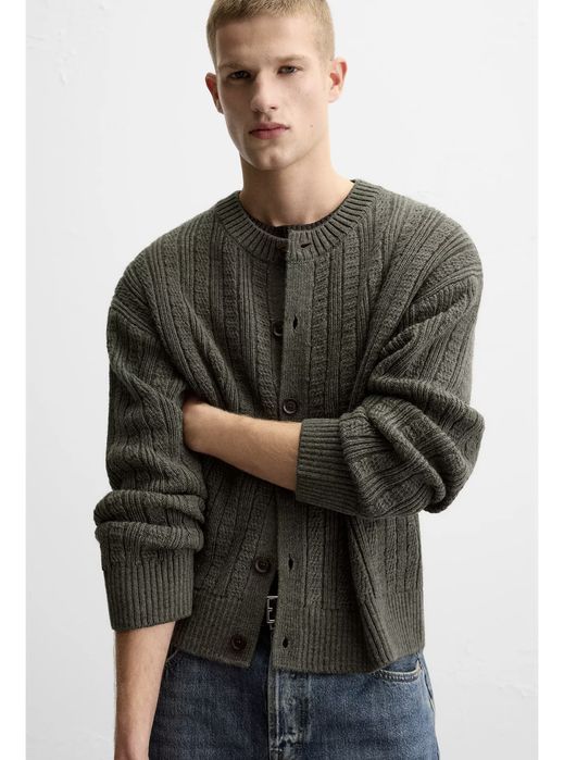 Вʼязаний кардиган ZARA