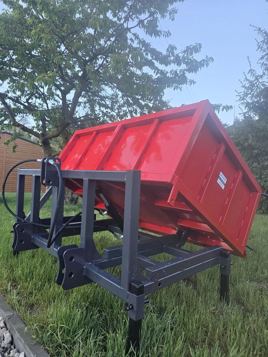 Nowa skrzynia wzmacniana z kiprem hydraulicznym 1.5 m GWARANCJA