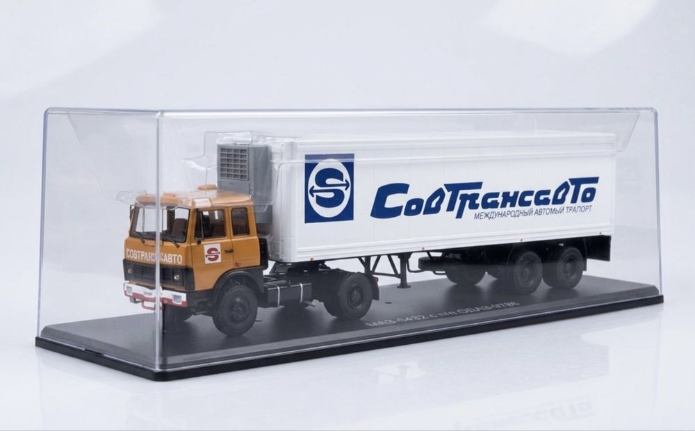 МАЗ-5432 с п/п ОДАЗ-9786 «Совтрансавто» — SSM 1:43 (Металл): 4 800