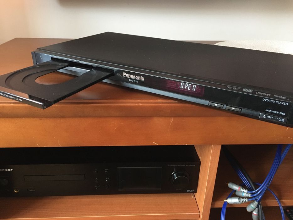 DVD/ CD player czarny Panasonic