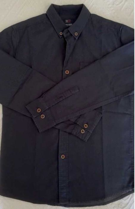 Roupa criança/menino 9 anos - Conjunto malha camisa T-shirt comp.