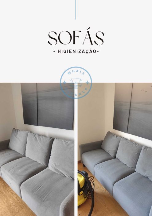 Limpeza e Higienização Sofá
