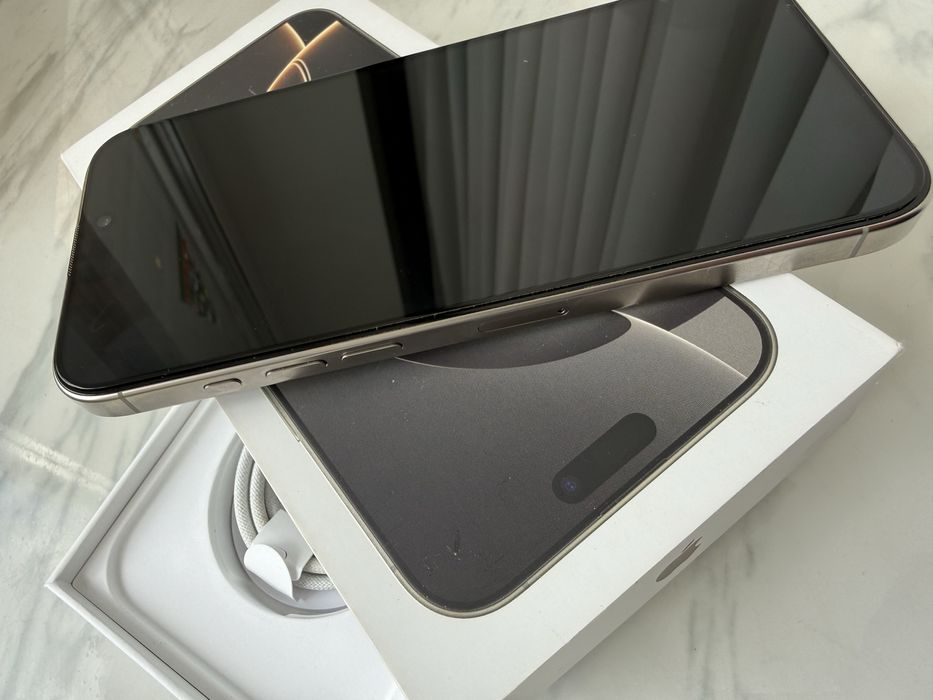 Apple Iphone 16 pro max neverlock 256gb natural titanium