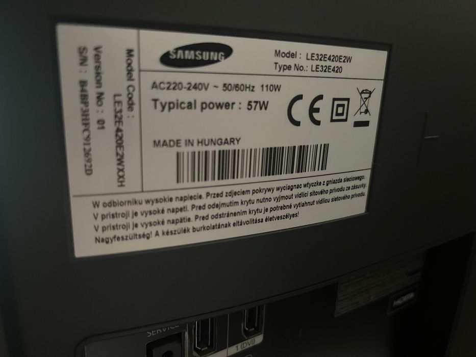 Samsung 32 plus dekoder DVB-T