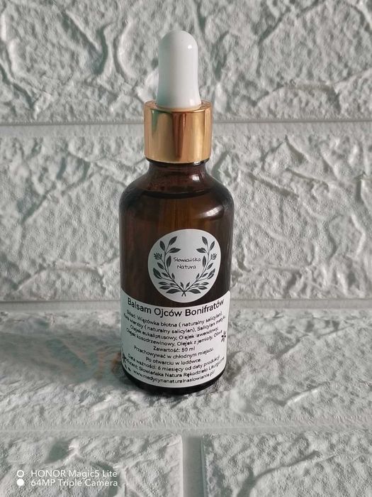 Balsam kosmetyczny wykrztuśny „Ojców Bonifratrów”