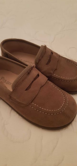 Sapatos camurça menino 27