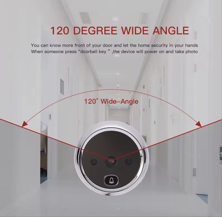 Wizjer elektroniczny, judasz Visual Doorbell