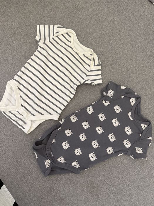 Одежда детская боди C&A  3-6 месяцев одяг дитячий 68 рр боді набір лот