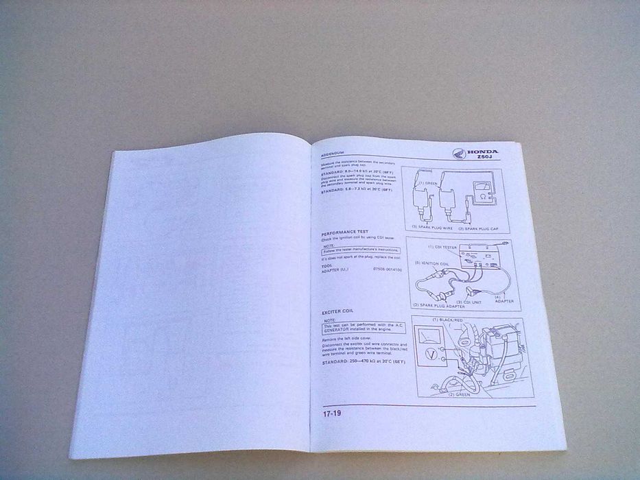 Manual Técnico Honda Z50J