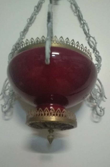 Candeeiro de teto antigo