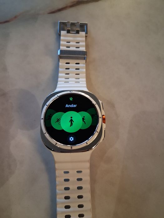 Samsung Galaxy Watch Ultra 47mm Branco, Titânio, Smartwatch