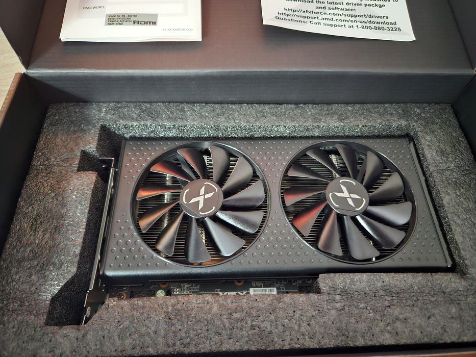 XFX RX 6600 XT + Fonte NOX Hummer 600W