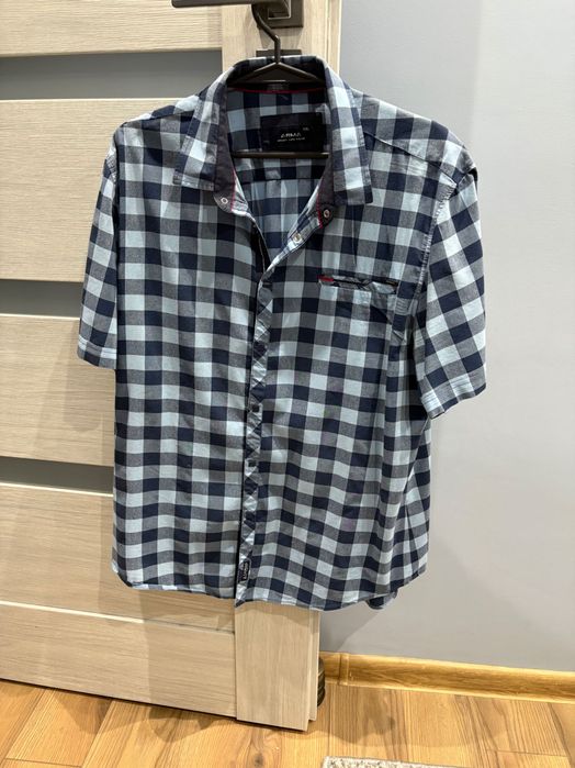 Koszula męska krótki rękaw markowa