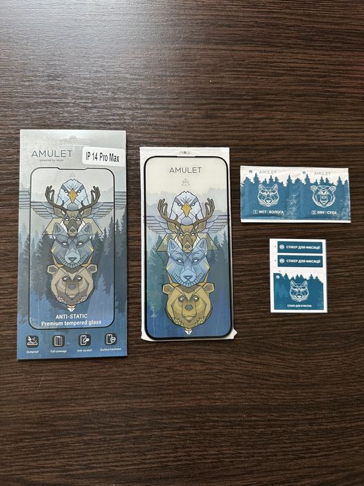 Защитное стекло AMULET Antistatic для iPhone