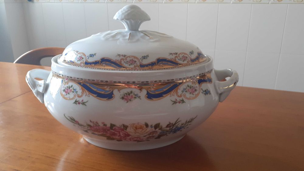 Terrina e travessa Limoge