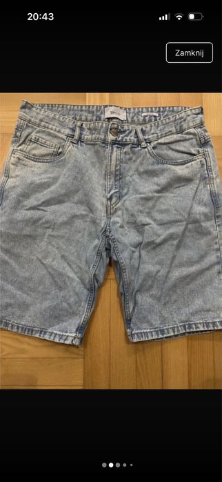 Szorty jeans Reserved spodenki męskie krótkie 34