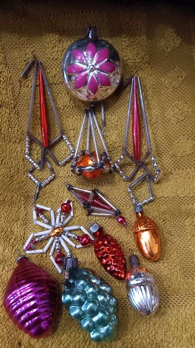 Елочные игрушки СССР