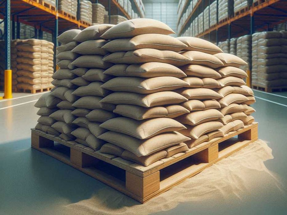 Piasek kwarcowy wypalany do kostki brukowej trawników i nie tylko 25kg