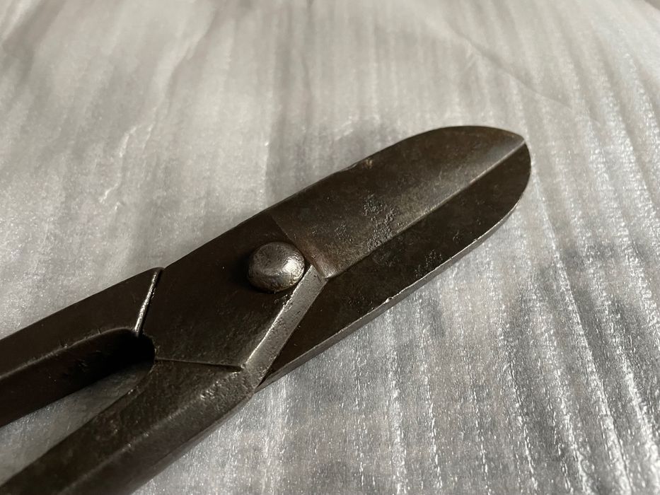 Stare nożyce do cięcia blachy