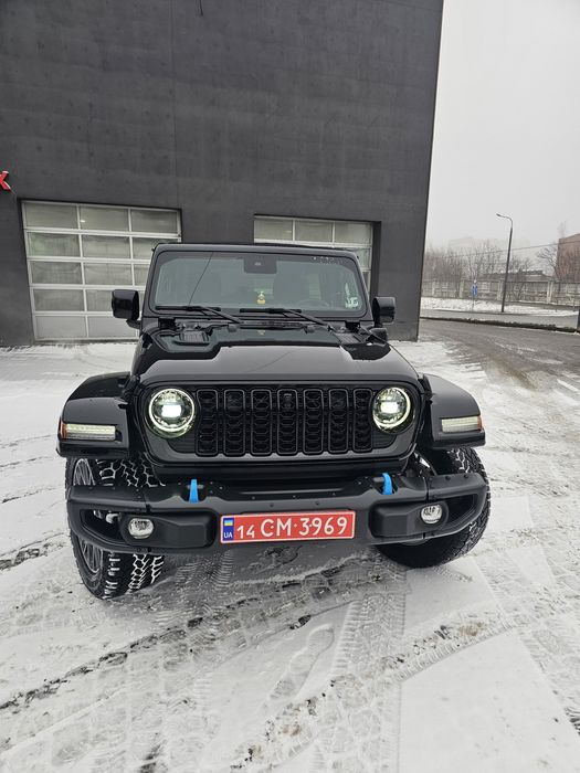 Jeep Wrangler High Altitude 4xe 2024 гібрид. Джип Вранглер 13000 пробі