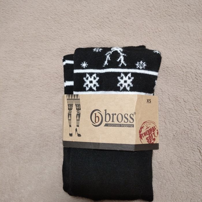 Леггинсы теплые bross р 140-152