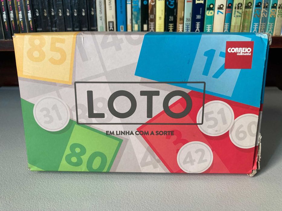 Loto: Em Linha com a Sorte - Jogo de Tabuleiro [incompleto]