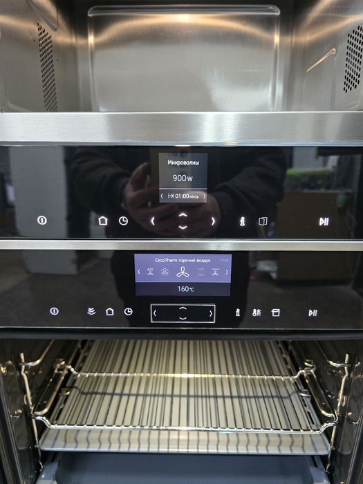 Топ.Комплект Neff Мова Духовка з Пароваркою Та мікрохвильовка