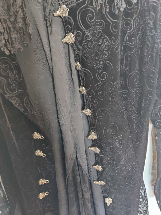 Long Gone Gothic Overcoat Devil Fashion