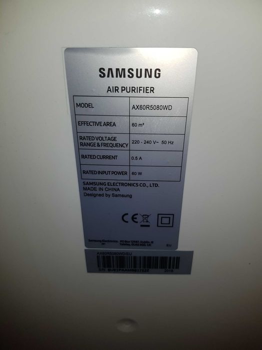 Oczyszczacz powietrza Samsung AX60R5080WD/EU